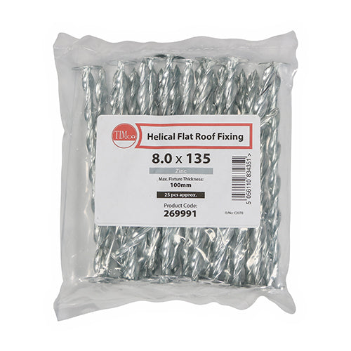 TIMCO Helical Flat Roof Fixing