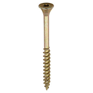 TIMCO C2 Flooring-Fix Premium Flooring & MDF Gold Woodscrews