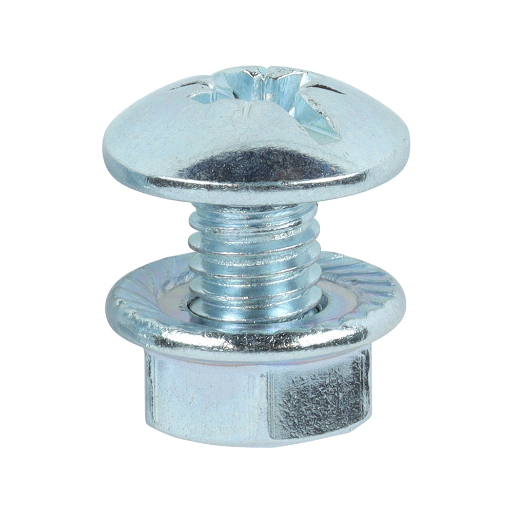 TIMCO Cable Tray Bolts & Flange Nuts - Zinc