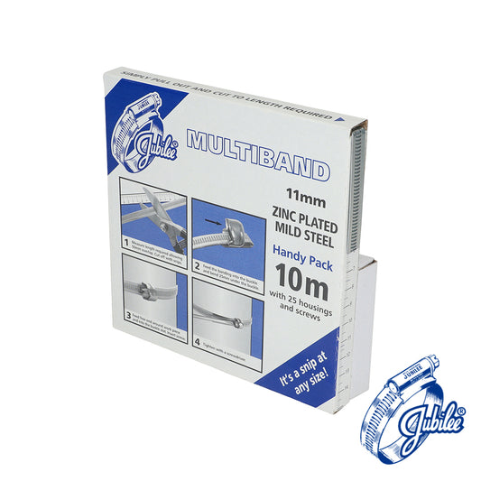 Multiband Mild Steel Handy Pack Housing Screws - 11mm x 10m