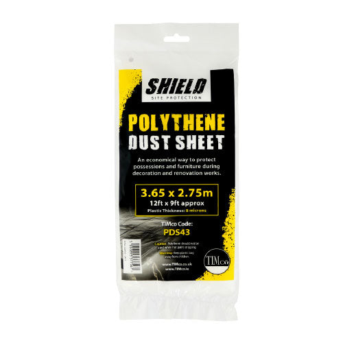 TIMCO Polythene Dust Sheet