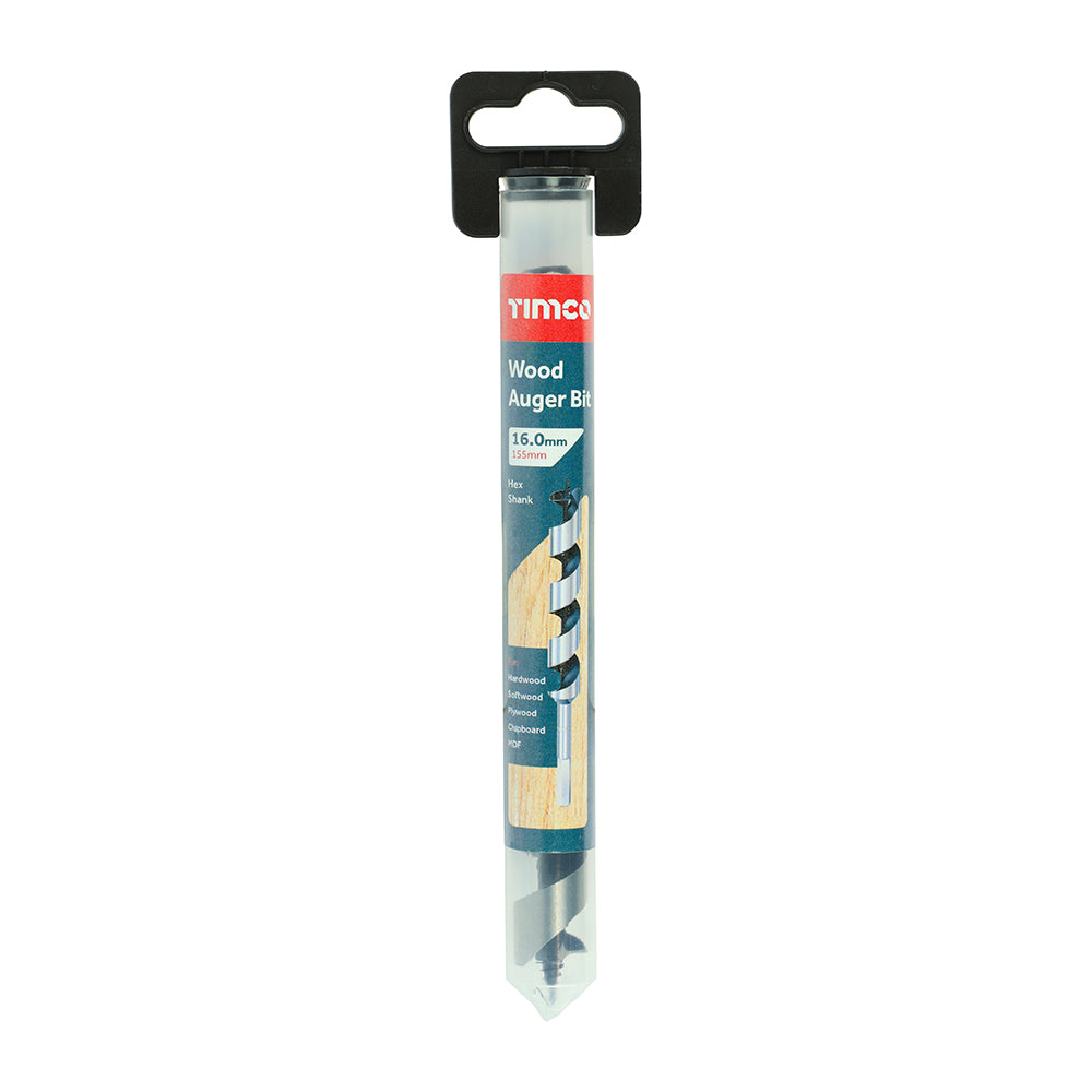 TIMCO Auger Bit - Hex Shank