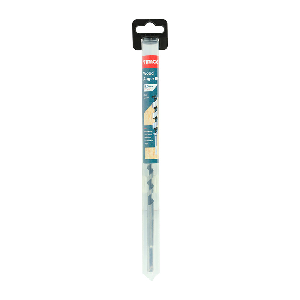 TIMCO Auger Bit - Hex Shank