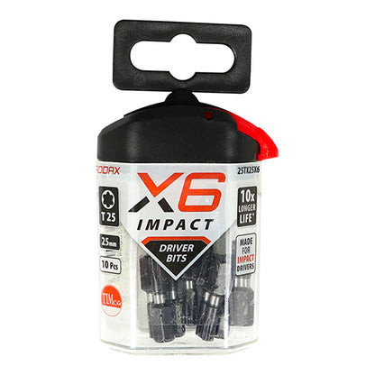 TIMCO X6 Impact TX Drive Driver Bit