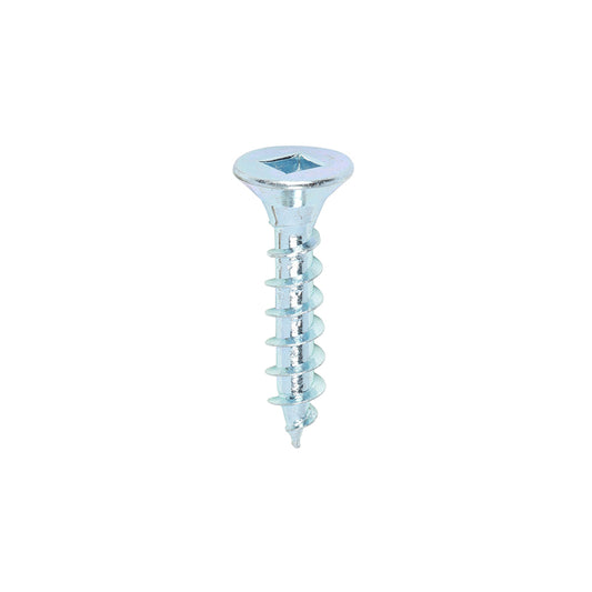 TIMCO Solo Countersunk Silver Woodscrews - Square head