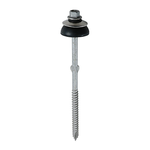 TIMCO Self-Drilling Fiber Cement Board Exterior Silver Screw with BAZ Washer - For Timber - Exterior