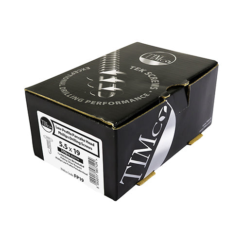 TIMCO Self-Drilling Metal Framing Low Profile Silver Screws