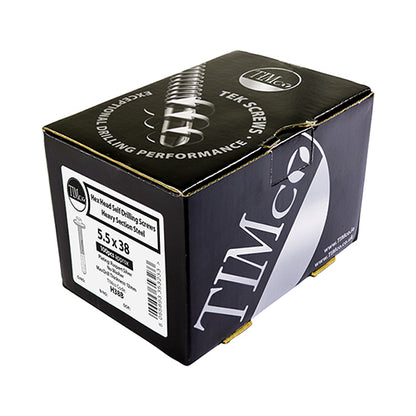 TIMCO Self-Drilling Heavy Section Screws Exterior Silver