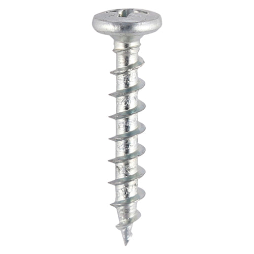 TIMCO Window Fabrication Screws Friction Stay Shallow Pan Countersunk PH Single Thread Gimlet Point Zinc