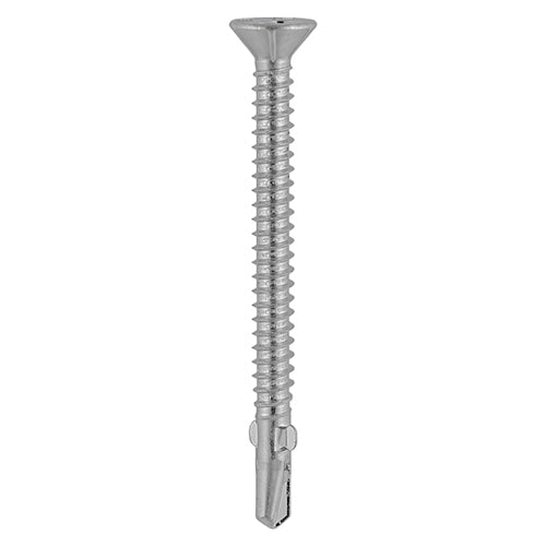 TIMCO Self-Drilling Wing-Tip Steel to Timber Light Section A2 Stainless Steel Bi-Metal Screws