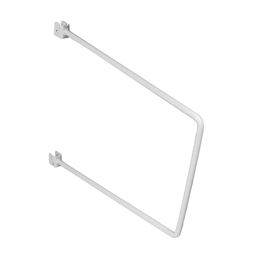 TIMCO Twin Slot Flexible Bookend - White