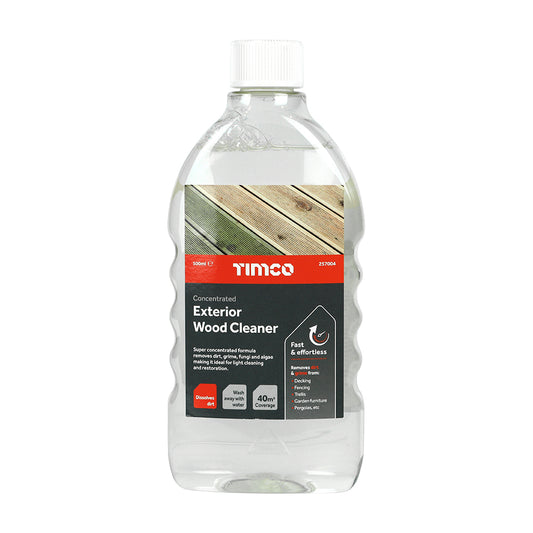 TIMCO Exterior Wood Cleaner - Concentrate - 500ml