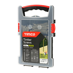 TIMCO Velocity Premium Multi-Use Screws - Grab Pack - Yellow