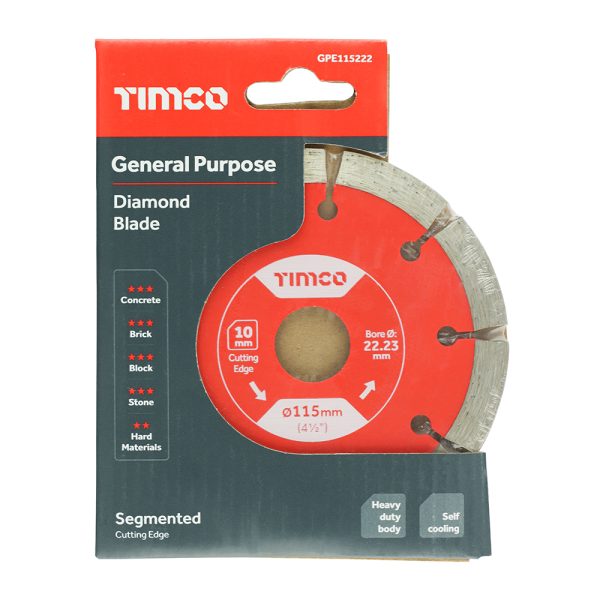 General Purpose Diamond Blade - Segmented - Image 2