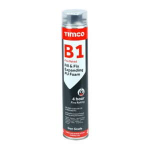 Timco B1 Fire Rated Fill & Fix Expanding PU Foam Cheapscrews Kent