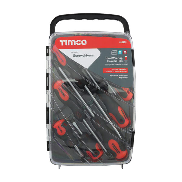 Screwdriver Set - 9 Pieces - Image 3