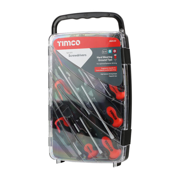 Screwdriver Set - 9 Pieces - Image 2