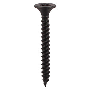Drywall Screw - Bugle Head - Fine Thread - Black