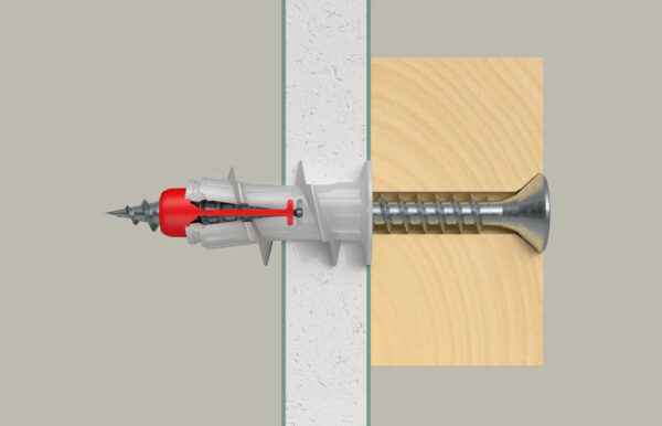 FISCHER Plasterboard fixing DuoBlade S - Plug and Screw - Image 3