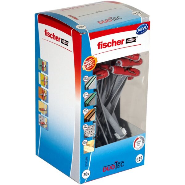 FISCHER DuoTec 10 Nylon Toggle - 20 pcs - Image 5