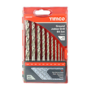 Ground Jobber Drill Bit Set - 10 pcs
