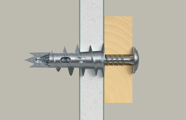 FISCHER PDM Metal Self Drill Fixing with Screw for Plasterboard - Image 2