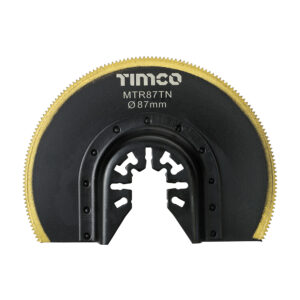Titanium Coated Bi-Metal Multi-Tool Blades - 87mm - RADIAL