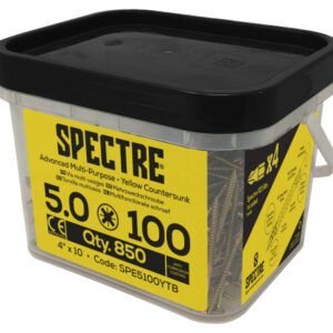 SPECTRE Woodscrew - MEGA TUBS with 4 PZ2 bits