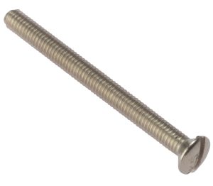 Electrical Socket Screws - Raised head - Nickel Plated - 100 pcs