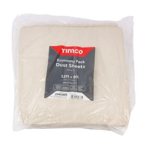 Economy Dust Sheets - 12ft x 9ft - 3 pcs