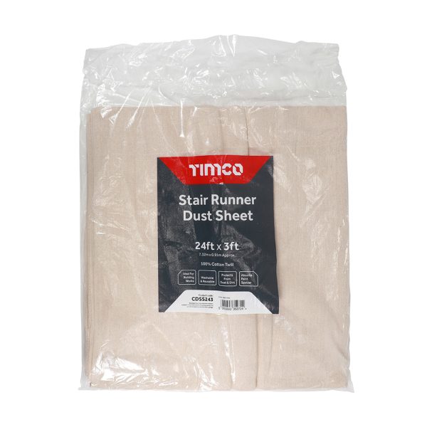 Stair Runner Dust Sheet - 24ft x 3ft