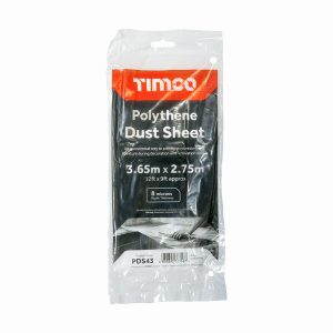 Polythene Dust Sheet - 3.65m x 2.75m