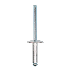 Flange Head Rivets - Aluminium
