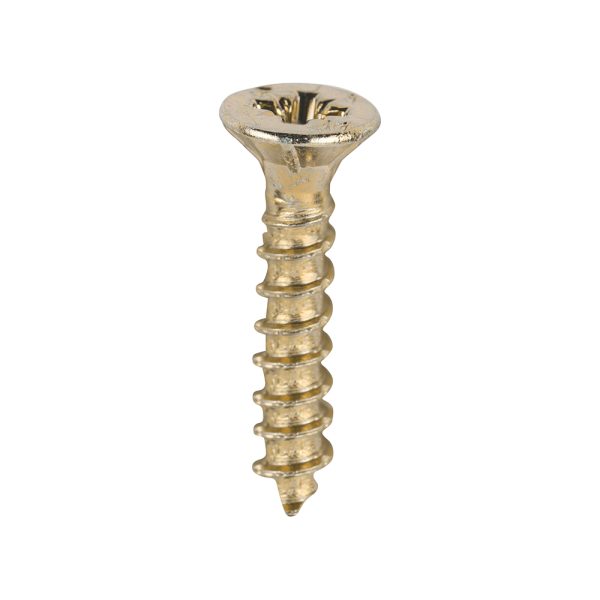 Velocity Premium Multi-Use Screws - PZ - Double Countersunk - Yellow - Image 2