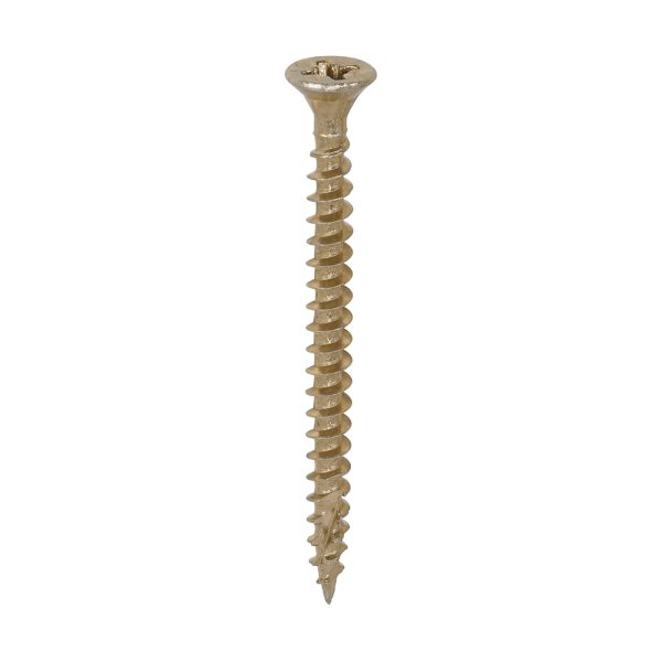 C2 Strong-Fix - Industrial Pack - PZ - Double Countersunk - Twin-Cut - Yellow - 1000 pcs - Image 2