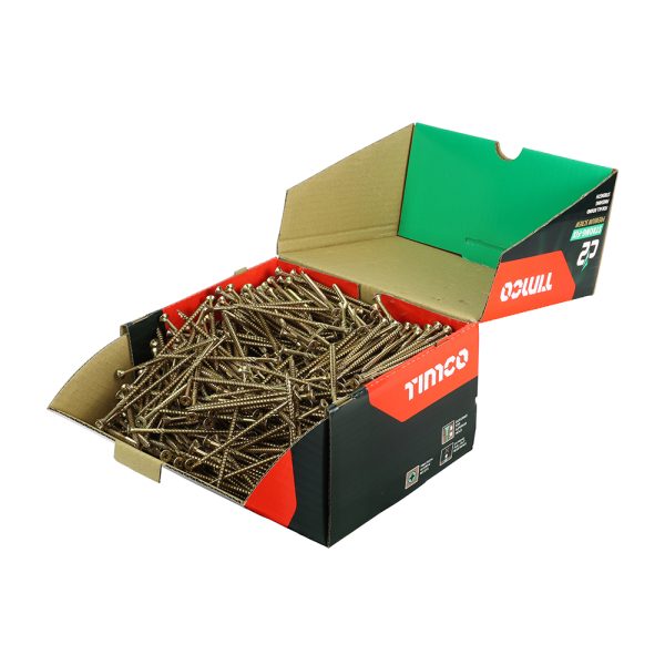 C2 Strong-Fix - Industrial Pack - PZ - Double Countersunk - Twin-Cut - Yellow - 1000 pcs - Image 4