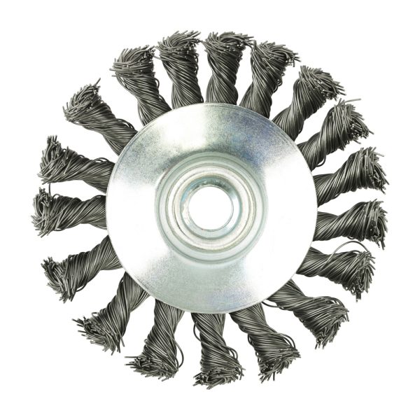 Twisted Knot Wire Bevel Brush - Image 3