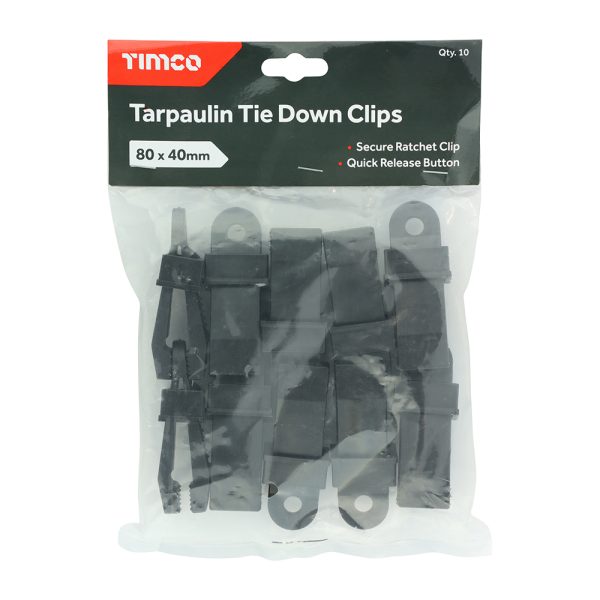 Tarpaulin Tie Downs - 10 pcs - Image 3