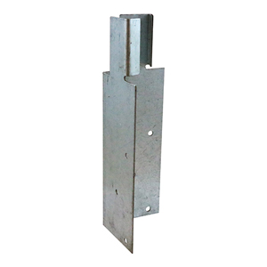 Arris Rail Mortice Brackets - Galvanised - 200 x 62 x 62 - 25 pcs