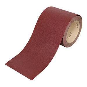 Sandpaper Roll - Red - 250g - 115mm - 10m roll