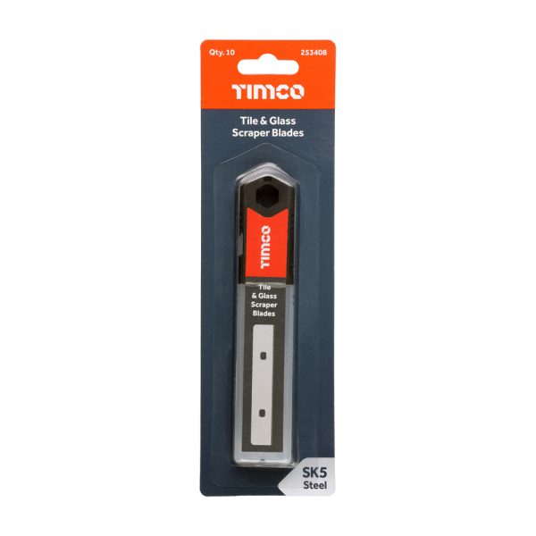 Tile & Glass Scraper Blades - 100mm