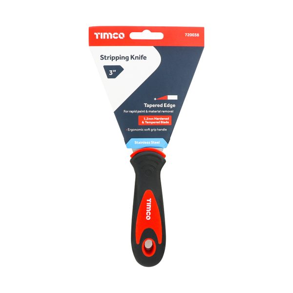 Stripping Knife - Stainless Steel - 3" - Image 2