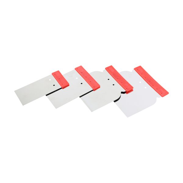 Surface Preparation Filling Knives Set - Stainless Steel  - 4 pcs