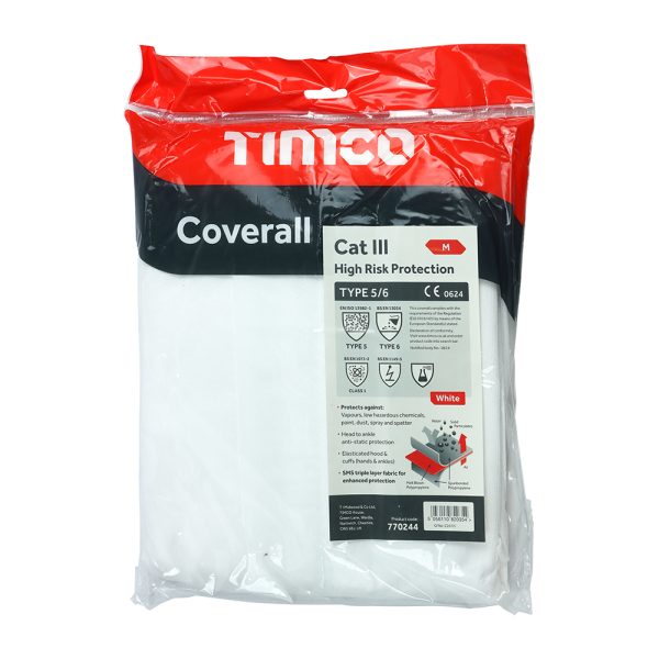 Cat III Type 5/6 Coverall - Image 2