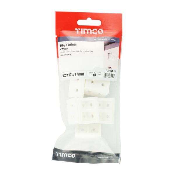 Rigid Joints - White - 32 x 17 x 17 - 10 pcs - Image 2