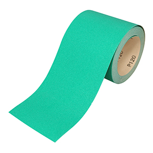 Sandpaper Roll - Green - 225g - 115mm - 10m roll