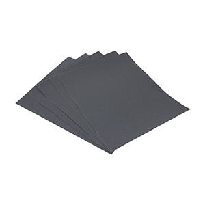 Wet & Dry Sanding Sheets - Ultra Fine - 230x280mm - Black - 5 pcs