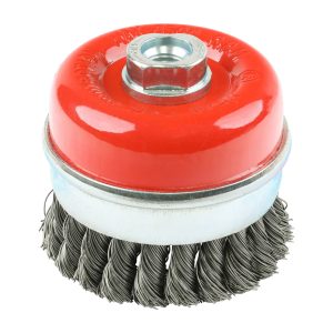 Twisted Knot Wire Cup Brush