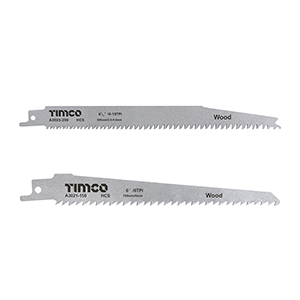 Wood Cutting - HCS Reciprocating Saw Blades - 5 pcs