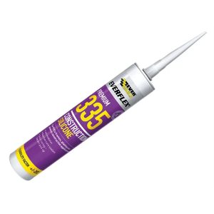 EVERBUILD Everflex® 335 Construction Silicone - Transparent - 295ml